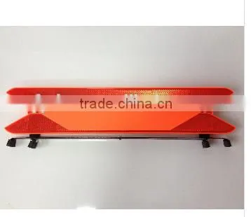 LED Safety Warning Triangle Reflector 17 Inch Emergency Road Flasher photo-6