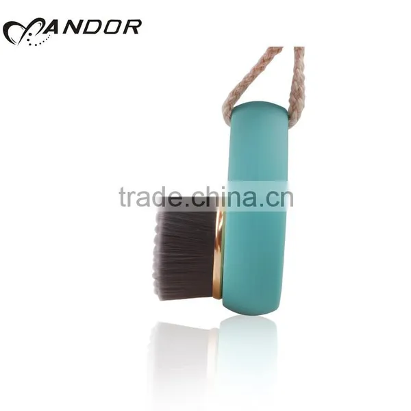 2016 Soft Bristle Rubber Paint Bamboo Bristle Facial Brush photo-4