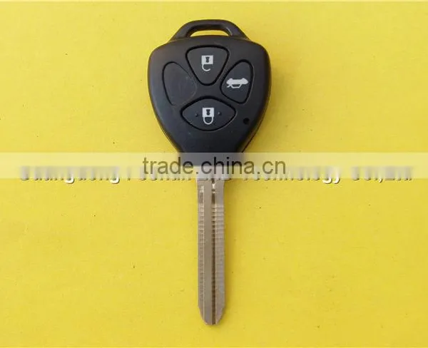 Hot Sell Toyota Camry 3 Button Car Key Remote Shell With Toy43 Blade photo-2