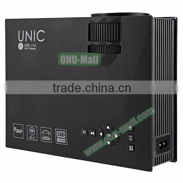 OEM Wireless WIFI Mobile Smart Mini Projector, Logo Branding Home Theater Projector photo-5