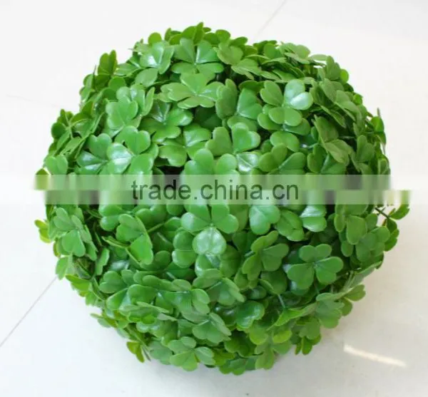 Wholesale Plastic 2016 New Product Artificial Grass Ball /green Ball for Home Decor photo-4
