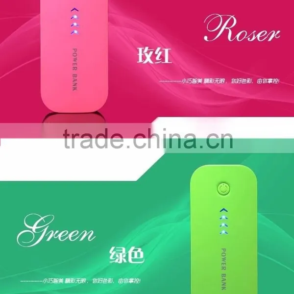 Feather Shape 5600mAh Power Bank Portable Charger For Mobile Phone Battery Charger External Battery For All Mobile Phone