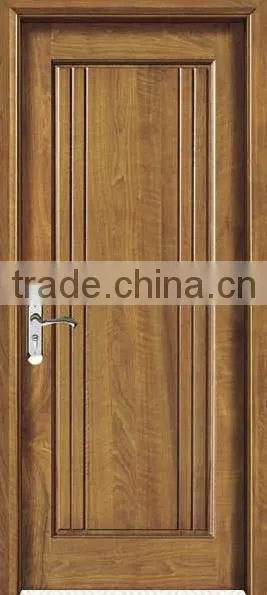 Modern interior bedroom design oak wood door
