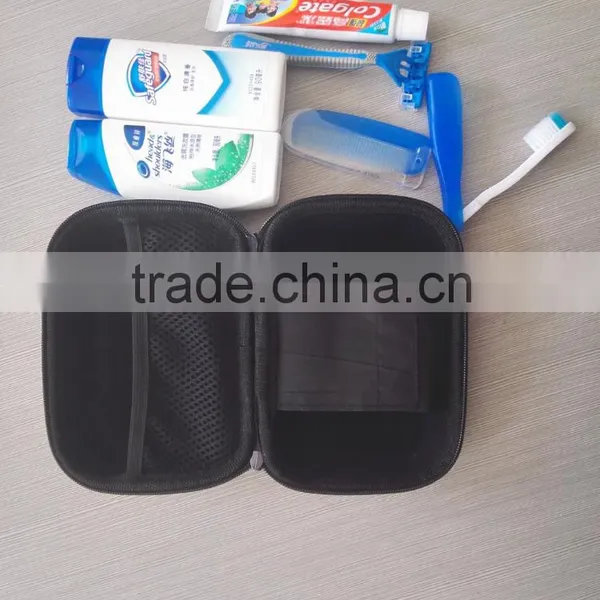 Beautiful New Design PU Packet Travel Kit for Trip,hotel and Airline