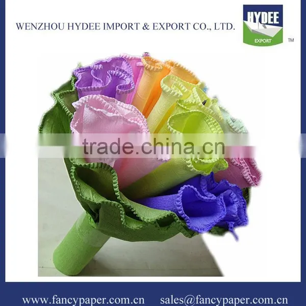 Flower Wrapping Paper-Crepe Paper photo-2