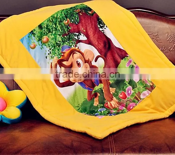 Jinhua MK 100% Polyester Wholesale Home Textile New Born Baby Thermal Polar Fleece Blanket photo-2