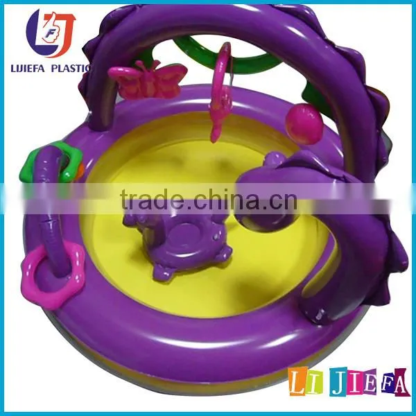 Giant Inflatable Family Swim Pool PVC Inflatable Leaf Sunshade Swimming Pool for Kids photo-4