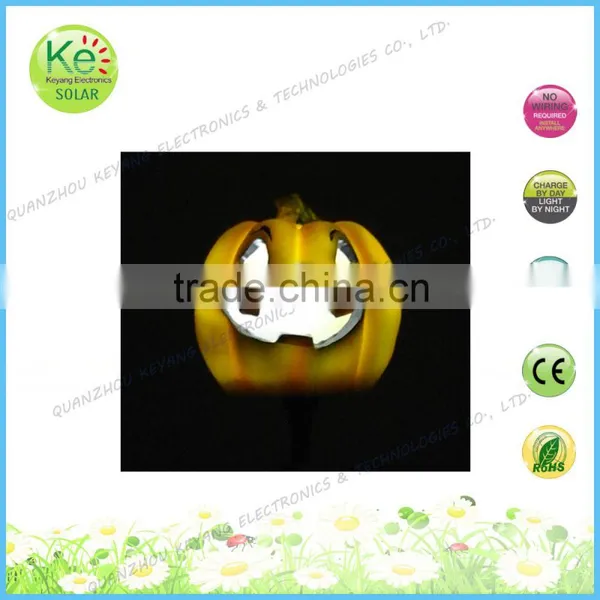 Halloween Pumpkin Man Courtyard Solar Led Stake Light photo-4