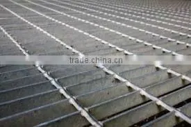 WELLTER Galvanized Steel Grating Serrated Type