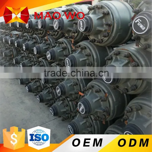 Tri-axle Chassis Small Jack Container Tipping Trailer for Sale photo-6
