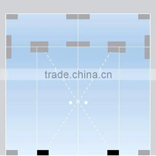 Commercial Door Heavy Duty Fitting Hardware Stainless Steel Glass Fittings photo-5