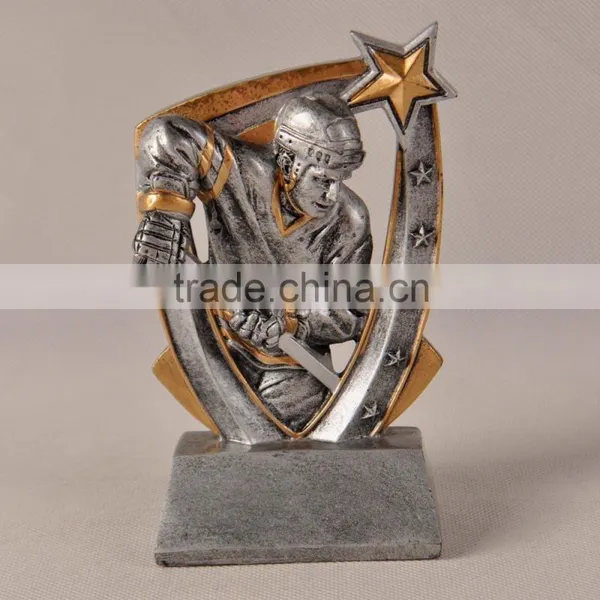 Sports Resin Sculpture for Sports Souvenir
