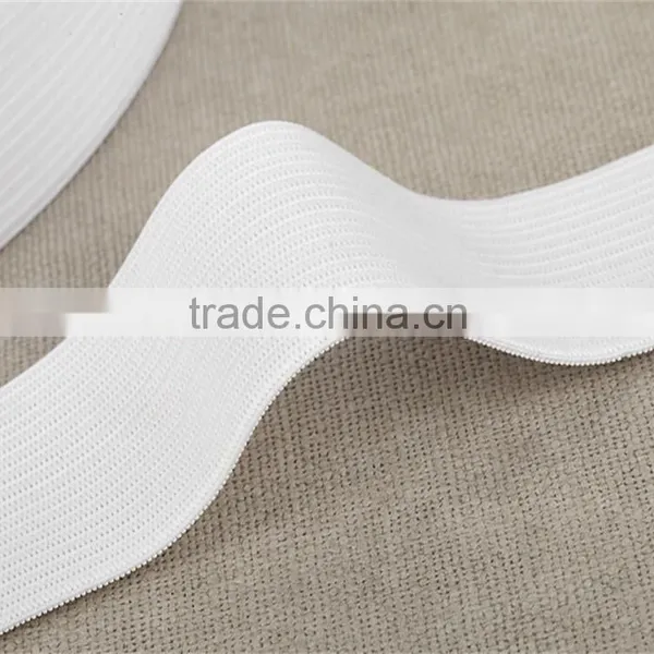 China Manufacture Custom Skinny Flat Braided Elastic photo-2