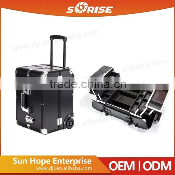 Sunrise Beauty Makeup Aluminum Professional Beauty Trolley Case photo-5