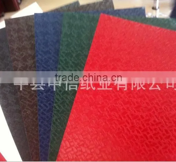 CBRL Leatherette Paper PVC Coated Paper