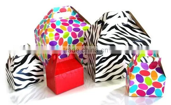 Approved FDA Clear Cardboard Food Packaging Boxes Supplier