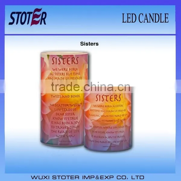 Led Pillar Candles/battery Powered Candles/led Flicker Candle