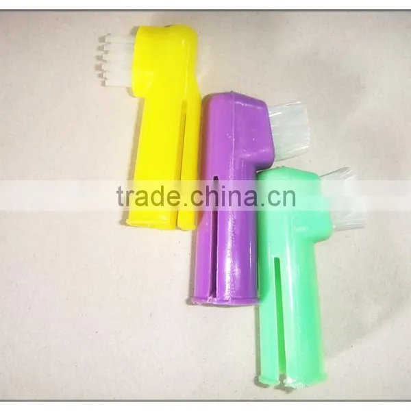 Plastic Pet Finger Toothbrush With Good Quality photo-2