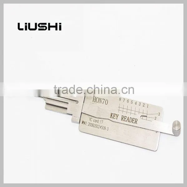 Locksmith Tool HON70 Car Door Locks Pick 2-in-1 Tool Lishi Decoder Lishi 2 in 1locksmith Tools