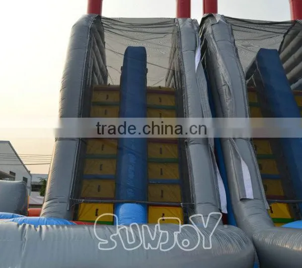 Large Giant Big Amusement Park Joy Slide Obstacle Combo photo-6