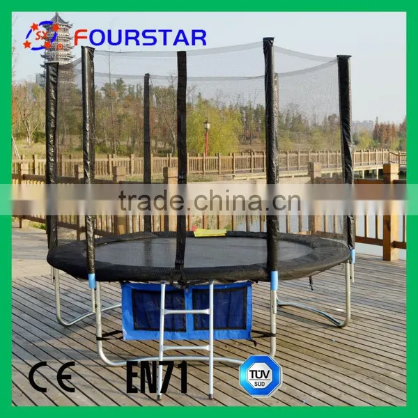 Fourstar Wholesale 8FT Cheap Indoor Playground, Round Trampoline for Sale