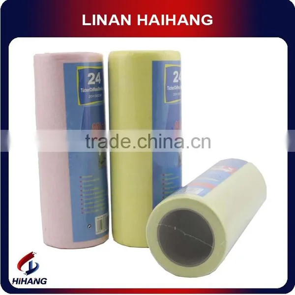 China Hot Selling Microfiber Nonwoven Wipes Roll for Cleaning