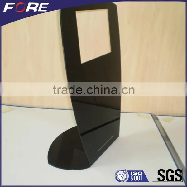Hot Bending White/Clear Acrylic Mobile Phone Display Stand photo-6