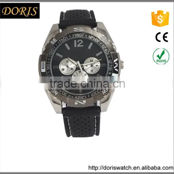 Fashion Japan Movt Quartz Silicone Wrist Watch photo-2