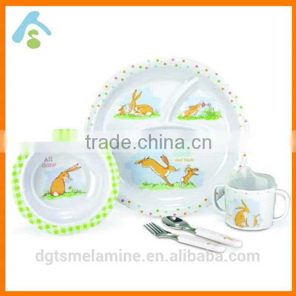 Food-safe Melamine Dinnerware Set for Young Children photo-5