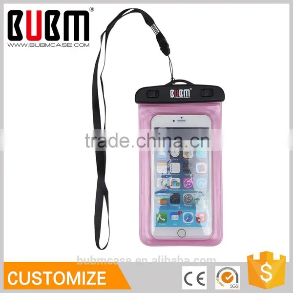BUBM Fashion Wholesale PVC Waterproof Dry Bag, for IPhone 6S Waterproof Phone Bag With High Quality photo-5