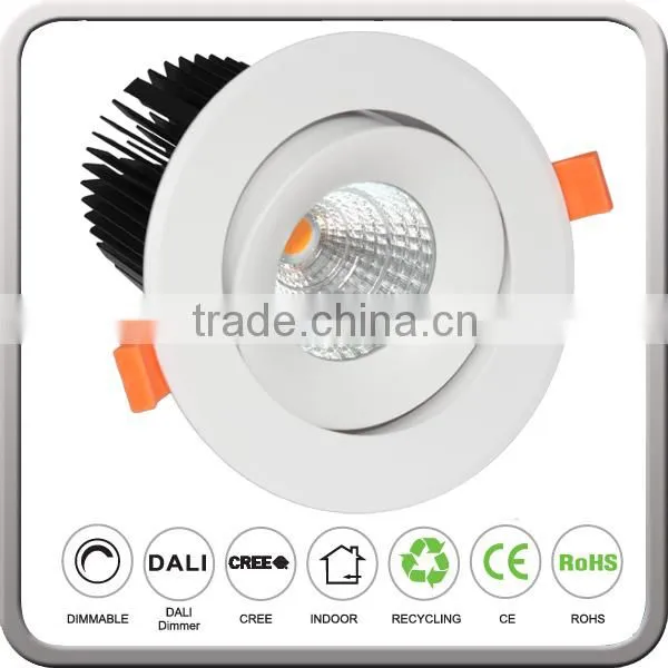 Dimmable LED Cob Downlight 35 Watts With Ra90 Cob Down Lighting for Clothing Shop photo-6