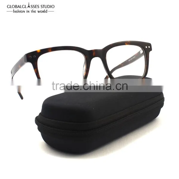 NO MOQ Gentle Vintage Square Unisex Italy Designer Acetate Optical Frame 609G photo-6