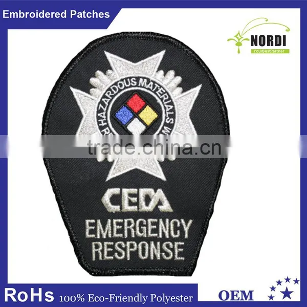 Hot Sale Backing Wholesale Embroidered Patches for Garment no Minimum photo-6