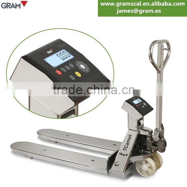 Good Performance 2t Electronic Hand Pallet Truck Scales photo-2