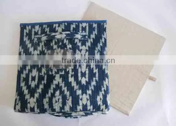 Indian Manufactory Collapsible Fabric Storage Box, Folding Box photo-4