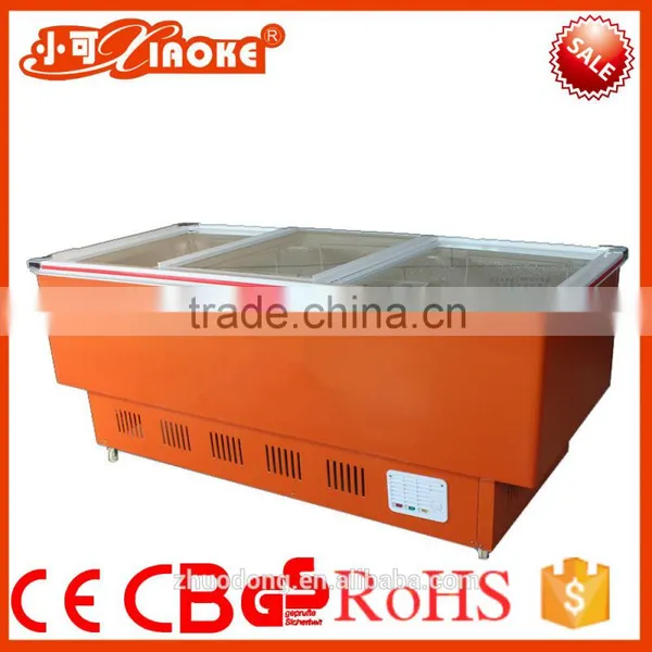 DG-160R Kerosene Freezer Super Cheap Ice Supermarket Combined Island Freezer for Frozen Food photo-6