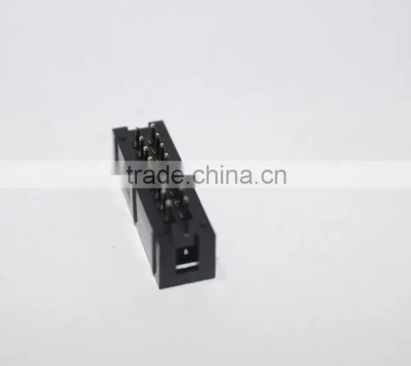 2.54mm Black V/t Box Header Connector 10~40 Pin photo-3