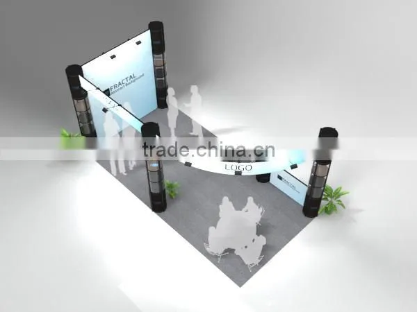 Portable Trade Show Booth Display Stand Exhibition Equipment