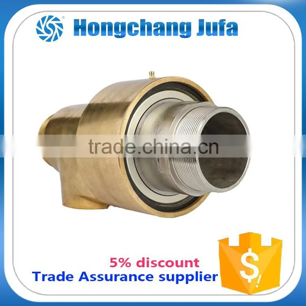 Welding Fitting 3'' Bsp Thread Rotary Joint Copper Connectors High Power photo-2