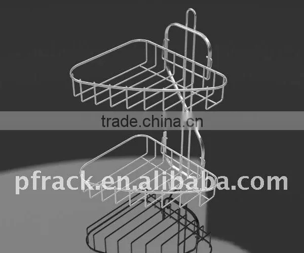 Multilayers metal shower holder / Shampoo shelf P-0004