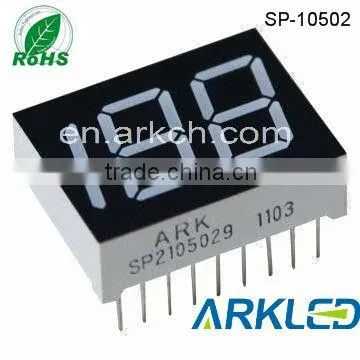 ISO14001 Approval,7 Segment LED Digital Display-0.5 Inch 3 Digits