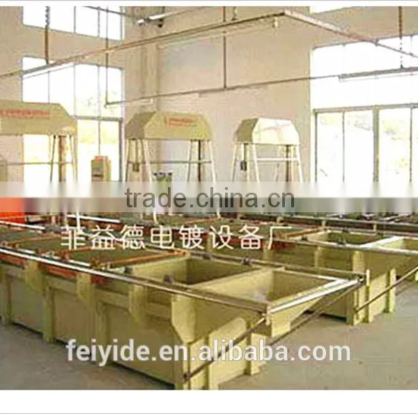 Feiyide Semi-Auto Nickel Zinc Copper Electroplating Machine Barrel Plating Line photo-3