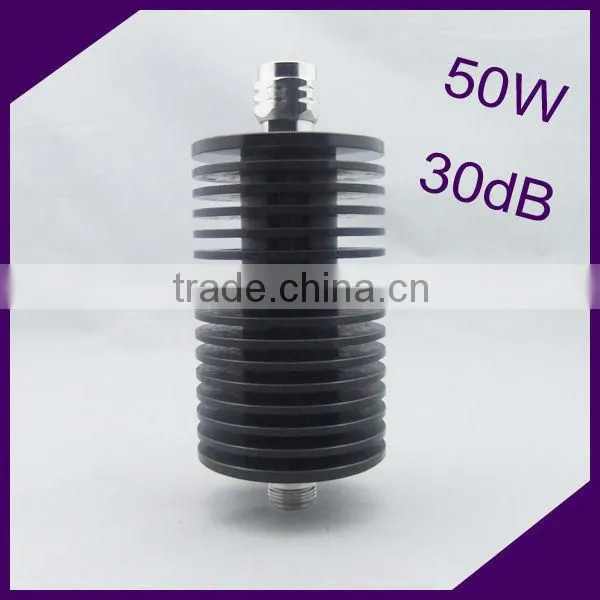 Microwave 50w RF Attenuator 50dB N Male Connector