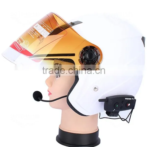 New Arrival V3-1500M Motorcycle Motorbike Helmet Bluetooth Intercom Interphone Walkie Talkie Helmet Headset Support 3 Riders photo-2