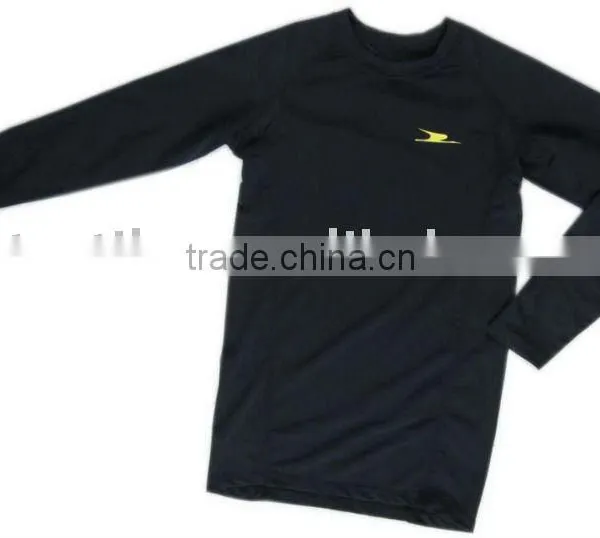 Men's Long-Sleeve Quick- Dry Fabric T-shirt