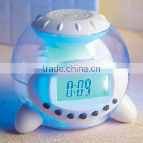 Animal,bird Sound,wake up Clock,led Light 7 Color Change Nature Sound Digital Alarm Clock