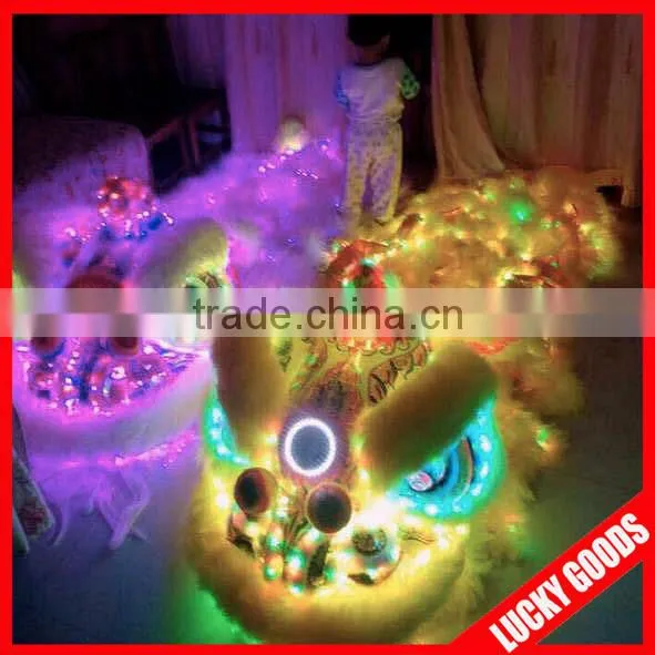 Color Changeable High Quality LED Lion Costume for Chinese New Year or Festival photo-2
