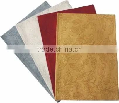 Living Fashions Washable Woven Fabric Placemats photo-5