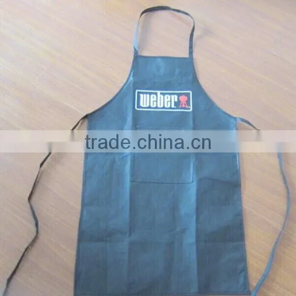 Non Woven Cheap Printed Disposable Cooking Kitchen Apron photo-5