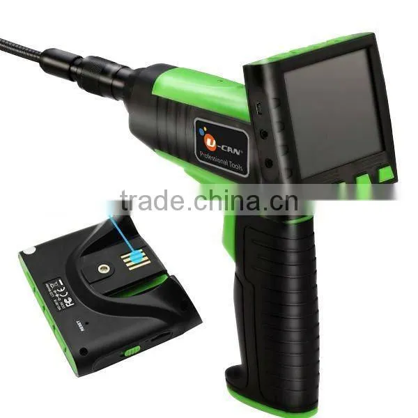 Wireless / Wired 3.5" TFT LCD Video Inspection Snake Scope Borescope Endoscope Camera 2M Cable With 9mm Diameter Slim Camera photo-3